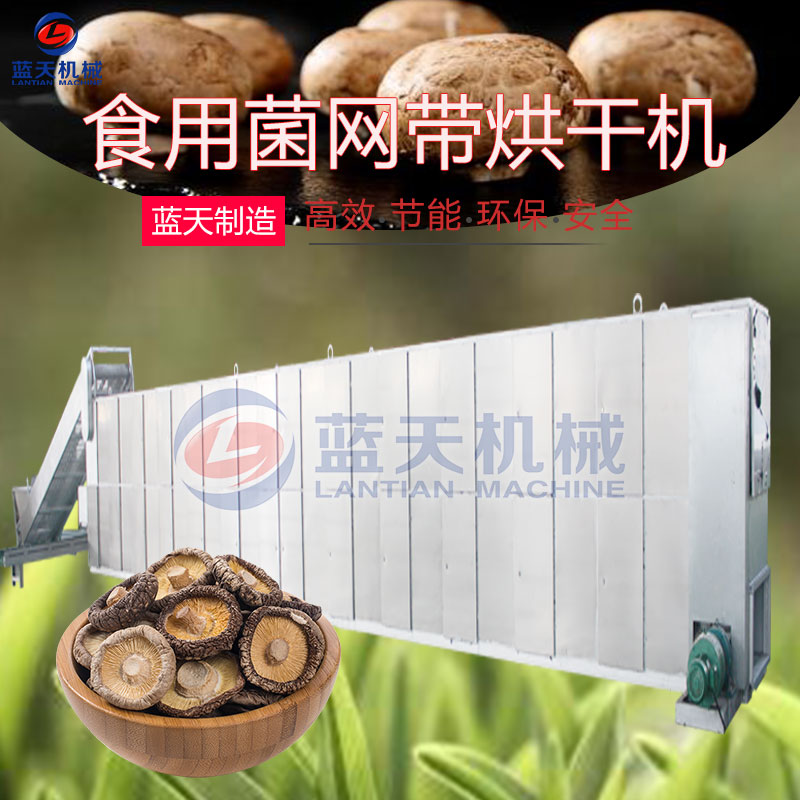 食用菌網(wǎng)帶烘干機(jī)