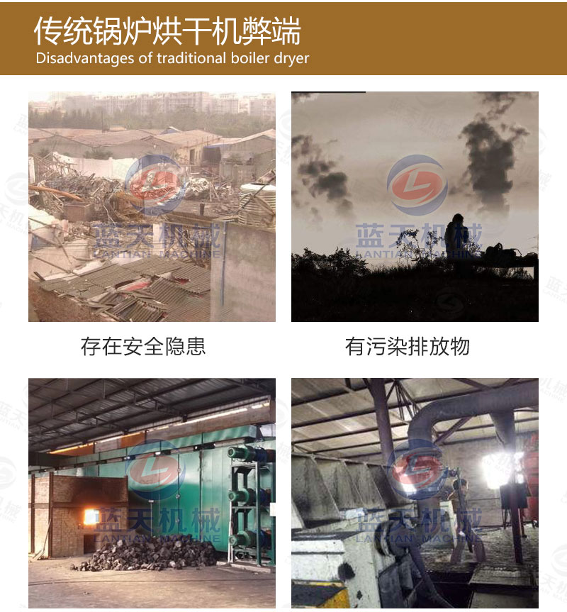 百合網(wǎng)帶式烘干機傳統(tǒng)烘干機弊端
