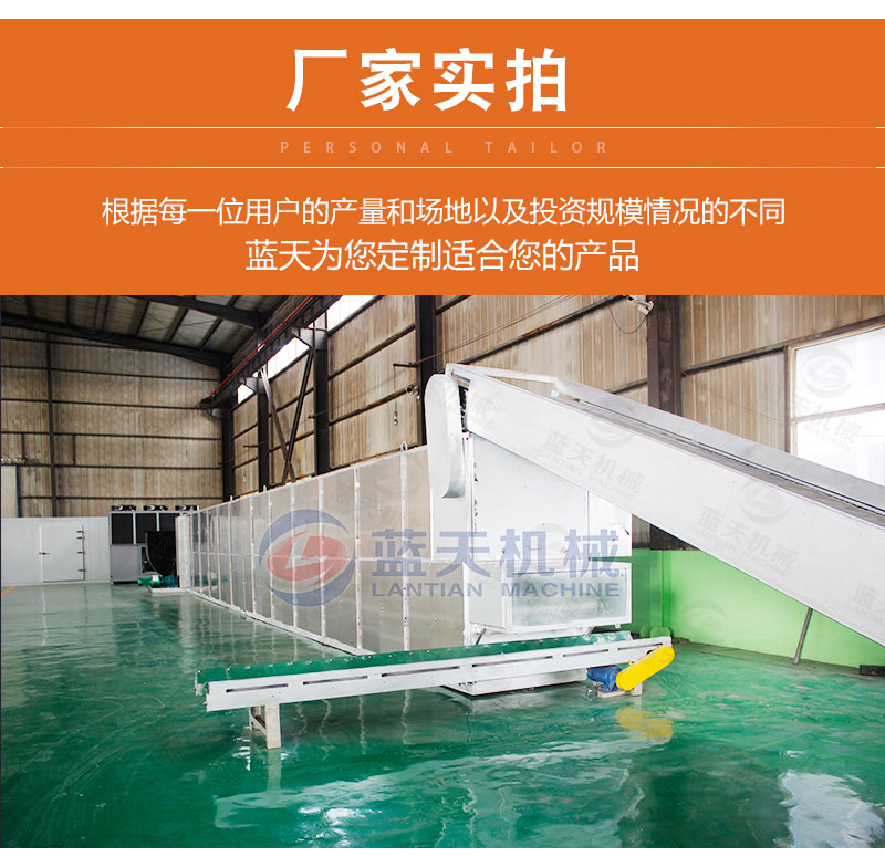 地瓜干網(wǎng)帶式烘干機(jī)廠家實(shí)拍